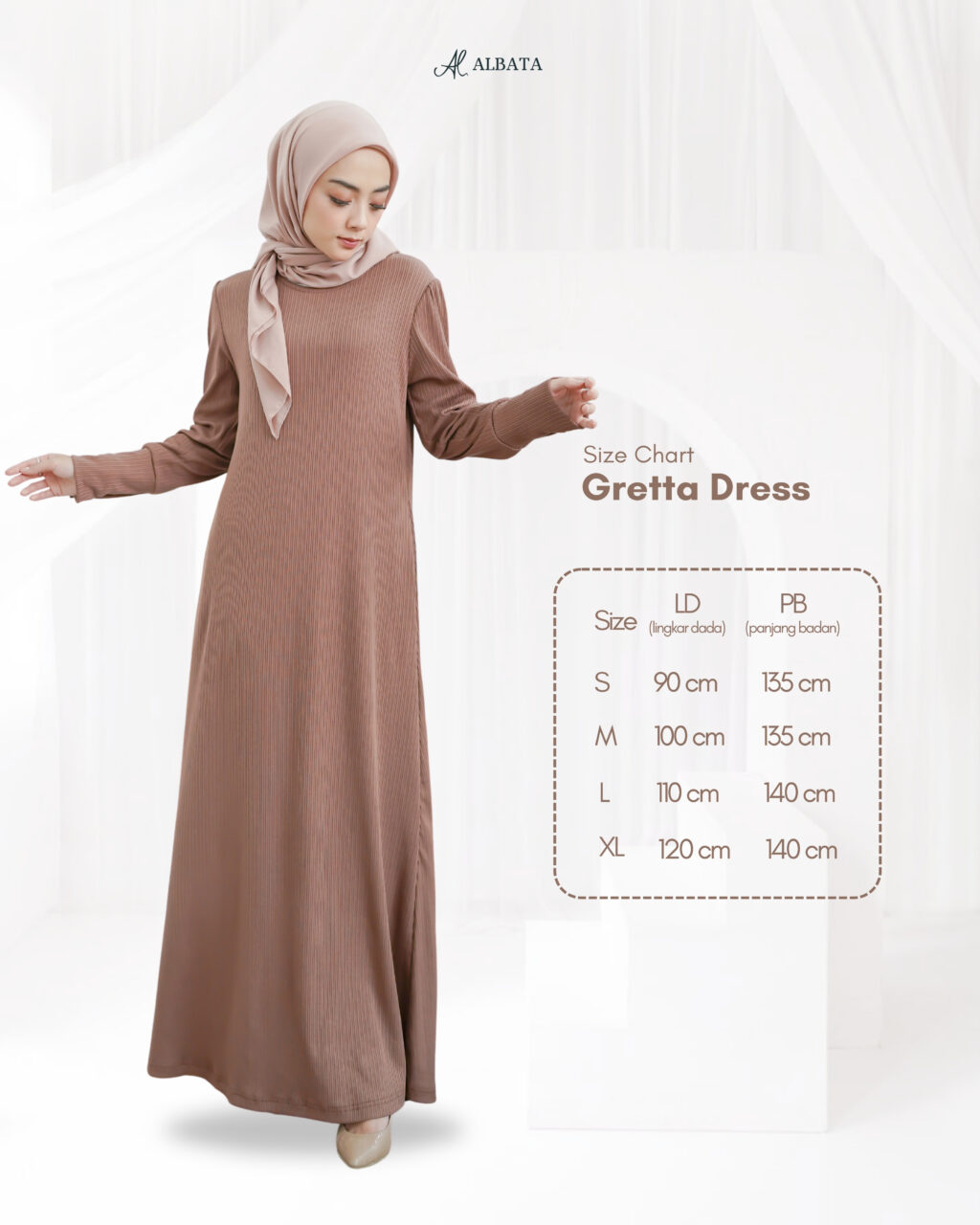 Gretta Dress Knit - Gambar 3