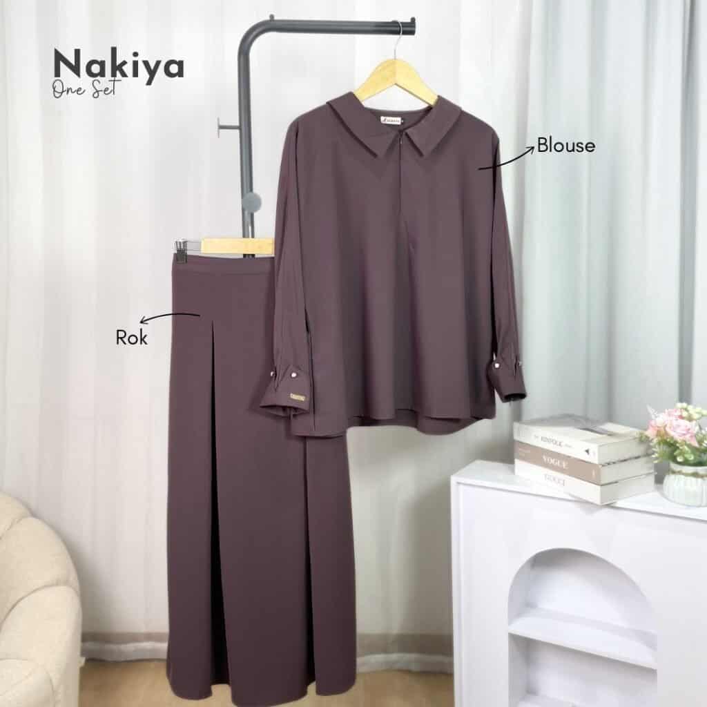 Nakiya One Set Anti UV - Gambar 3