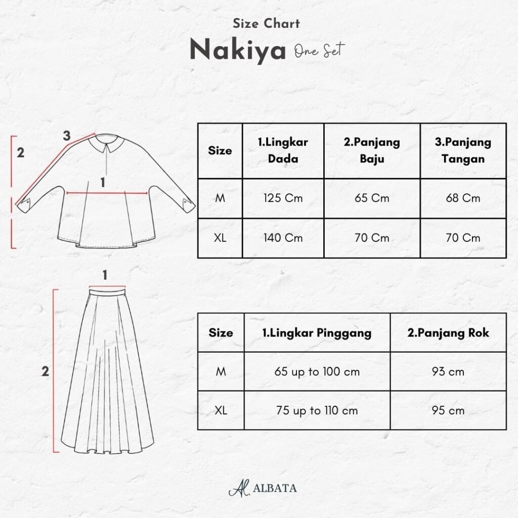Nakiya One Set Anti UV - Gambar 2