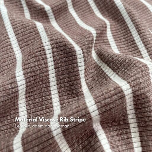 Eira Blouse Stripe - Gambar 8