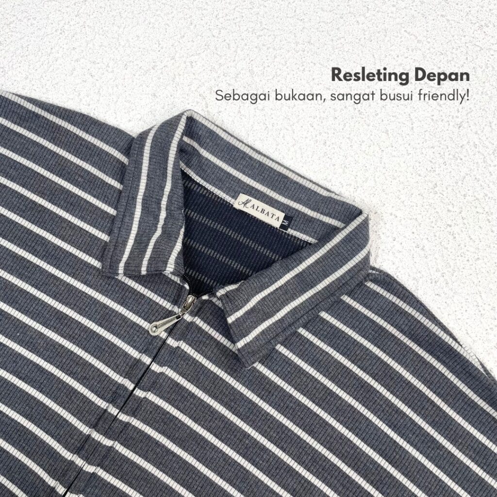 Eira Blouse Stripe - Gambar 5
