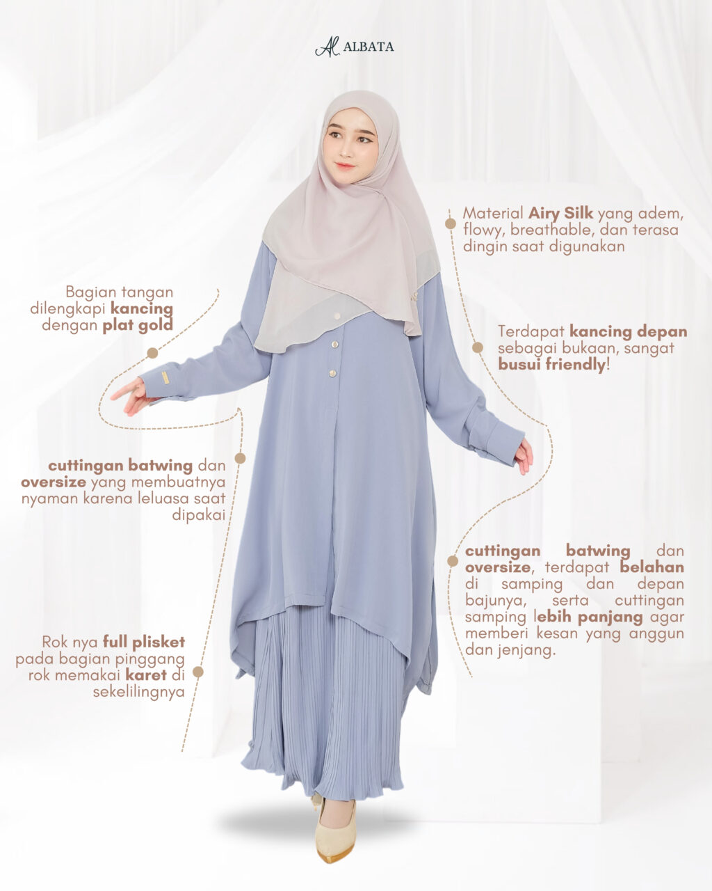 Gamila One Set - Gambar 2